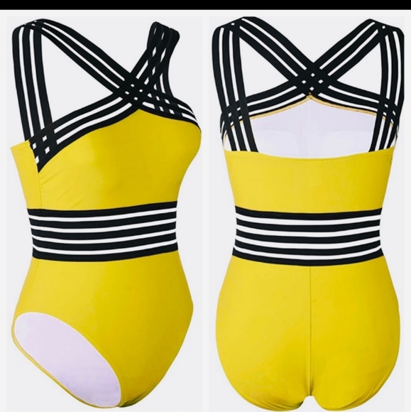 Yellow Hilor swimsuit - Picture 4 of 10